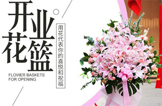 江苏南京建邺区莫愁湖街道凤栖苑社区花篮配送